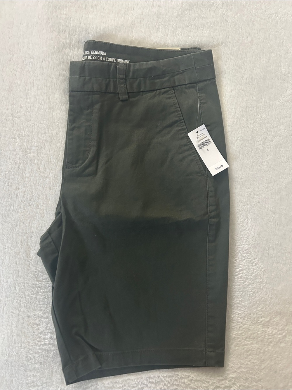 GAP Women's Olive Green Bermuda Shorts